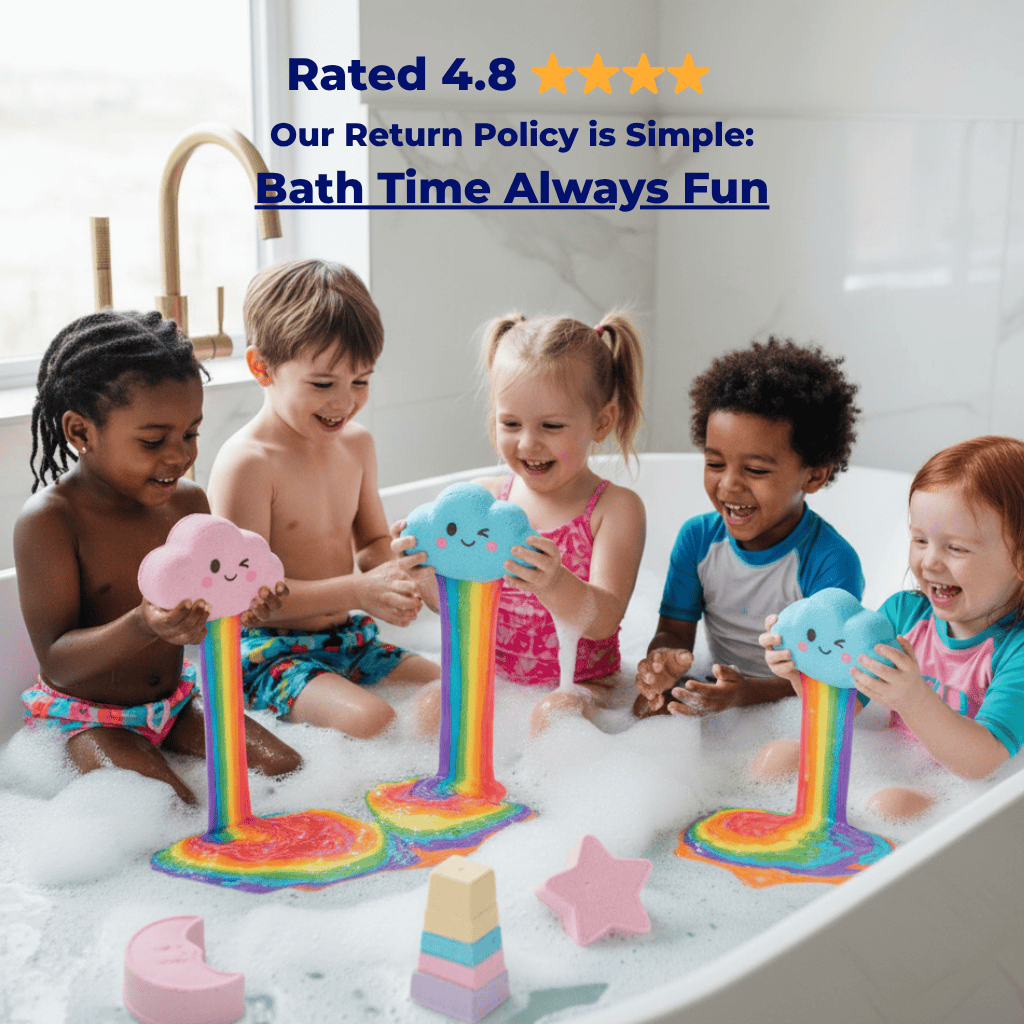 Rainbow Bath Bomb
